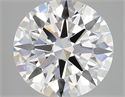 Lab Created Diamond 5.11 Carats, Round with ideal Cut, D Color, vvs2 Clarity and Certified by IGI