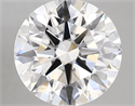 Lab Created Diamond 5.11 Carats, Round with ideal Cut, E Color, vvs2 Clarity and Certified by IGI