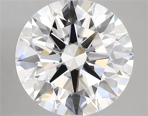 Picture of Lab Created Diamond 5.11 Carats, Round with ideal Cut, E Color, vvs2 Clarity and Certified by IGI