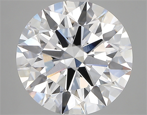 Picture of Lab Created Diamond 5.11 Carats, Round with ideal Cut, D Color, vs1 Clarity and Certified by IGI