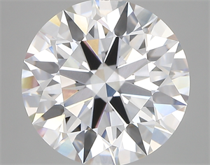 Picture of Lab Created Diamond 5.11 Carats, Round with ideal Cut, E Color, vvs2 Clarity and Certified by IGI
