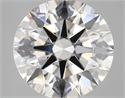 Lab Created Diamond 5.11 Carats, Round with ideal Cut, E Color, vs1 Clarity and Certified by IGI