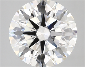 Picture of Lab Created Diamond 5.10 Carats, Round with ideal Cut, D Color, vvs2 Clarity and Certified by IGI