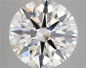 Picture of Lab Created Diamond 5.10 Carats, Round with ideal Cut, G Color, vvs2 Clarity and Certified by IGI