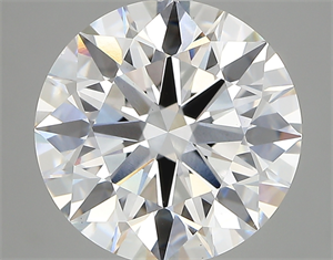 Picture of Lab Created Diamond 5.10 Carats, Round with ideal Cut, D Color, vs1 Clarity and Certified by IGI