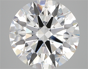 Picture of Lab Created Diamond 5.09 Carats, Round with ideal Cut, D Color, vvs2 Clarity and Certified by IGI
