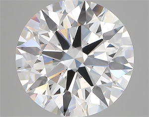 Picture of Lab Created Diamond 5.09 Carats, Round with ideal Cut, D Color, vvs2 Clarity and Certified by IGI