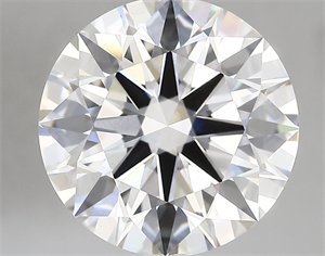 Picture of Lab Created Diamond 5.08 Carats, Round with ideal Cut, E Color, vs1 Clarity and Certified by IGI