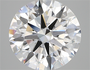 Picture of Lab Created Diamond 5.08 Carats, Round with ideal Cut, D Color, vvs2 Clarity and Certified by IGI