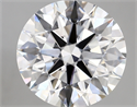 Del inventario de diamantes de laboratorio, 5.07 quilates, Redondo , Color D, claridad vvs2 y certificado IGI