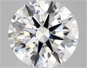Lab Created Diamond 5.07 Carats, Round with ideal Cut, E Color, vs1 Clarity and Certified by IGI