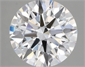 Del inventario de diamantes de laboratorio, 5.07 quilates, Redondo , Color E, claridad vvs2 y certificado IGI