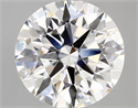 Del inventario de diamantes de laboratorio, 5.07 quilates, Redondo , Color E, claridad vvs2 y certificado IGI