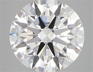 Picture of Lab Created Diamond 5.07 Carats, Round with ideal Cut, D Color, vvs2 Clarity and Certified by IGI