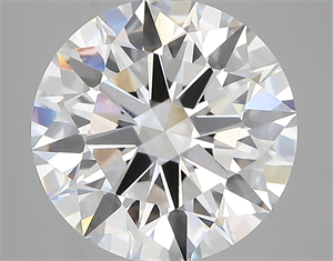 Picture of Lab Created Diamond 5.06 Carats, Round with ideal Cut, D Color, vvs2 Clarity and Certified by IGI
