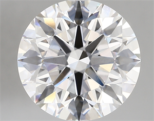Picture of Lab Created Diamond 5.06 Carats, Round with ideal Cut, E Color, vvs2 Clarity and Certified by IGI