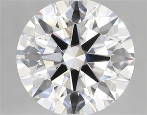 Picture of Lab Created Diamond 5.06 Carats, Round with ideal Cut, D Color, vvs2 Clarity and Certified by IGI