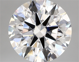 Picture of Lab Created Diamond 5.06 Carats, Round with ideal Cut, E Color, vs1 Clarity and Certified by IGI
