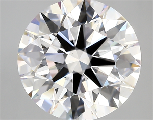 Picture of Lab Created Diamond 5.06 Carats, Round with ideal Cut, D Color, vs1 Clarity and Certified by IGI