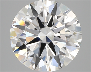 Picture of Lab Created Diamond 5.06 Carats, Round with ideal Cut, D Color, vvs2 Clarity and Certified by IGI
