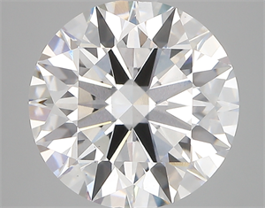 Picture of Lab Created Diamond 5.06 Carats, Round with ideal Cut, E Color, vs1 Clarity and Certified by IGI