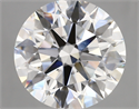 Del inventario de diamantes de laboratorio, 5.06 quilates, Redondo , Color E, claridad vvs2 y certificado IGI