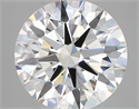 Lab Created Diamond 5.05 Carats, Round with ideal Cut, D Color, vvs2 Clarity and Certified by IGI