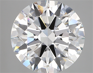 Picture of Lab Created Diamond 5.05 Carats, Round with ideal Cut, E Color, vvs2 Clarity and Certified by IGI