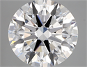 Lab Created Diamond 5.05 Carats, Round with ideal Cut, E Color, vvs2 Clarity and Certified by IGI