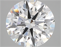 Lab Created Diamond 5.05 Carats, Round with ideal Cut, E Color, vs1 Clarity and Certified by IGI