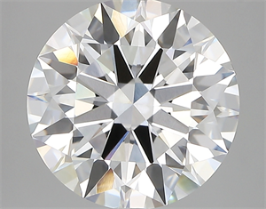 Picture of Lab Created Diamond 5.04 Carats, Round with ideal Cut, F Color, vvs2 Clarity and Certified by IGI
