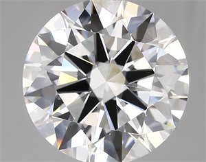 Picture of Lab Created Diamond 5.04 Carats, Round with ideal Cut, D Color, vvs2 Clarity and Certified by IGI