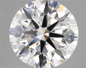 Picture of Lab Created Diamond 5.04 Carats, Round with ideal Cut, E Color, vvs2 Clarity and Certified by IGI