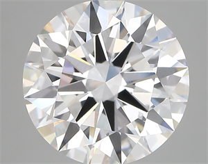 Picture of Lab Created Diamond 5.04 Carats, Round with ideal Cut, D Color, vs1 Clarity and Certified by IGI