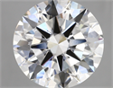 Lab Created Diamond 5.04 Carats, Round with excellent Cut, F Color, vvs2 Clarity and Certified by IGI