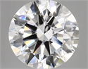 Del inventario de diamantes de laboratorio, 5.04 quilates, Redondo , Color F, claridad vvs1 y certificado IGI