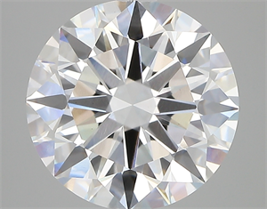 Picture of Lab Created Diamond 5.03 Carats, Round with ideal Cut, D Color, vs1 Clarity and Certified by IGI