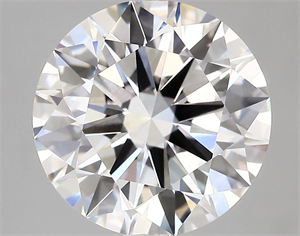 Picture of Lab Created Diamond 5.03 Carats, Round with ideal Cut, E Color, vvs2 Clarity and Certified by IGI