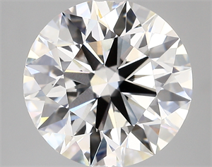 Picture of Lab Created Diamond 5.03 Carats, Round with ideal Cut, D Color, vs1 Clarity and Certified by IGI