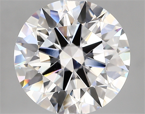 Picture of Lab Created Diamond 5.03 Carats, Round with ideal Cut, D Color, vs1 Clarity and Certified by IGI