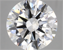 Del inventario de diamantes de laboratorio, 5.03 quilates, Redondo , Color D, claridad vvs2 y certificado IGI