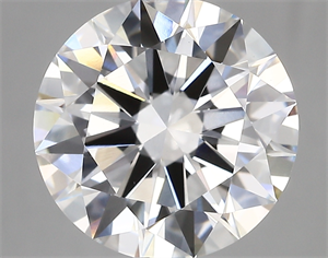 Picture of Lab Created Diamond 5.03 Carats, Round with excellent Cut, D Color, vvs2 Clarity and Certified by IGI