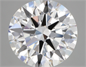 Lab Created Diamond 5.03 Carats, Round with ideal Cut, E Color, vvs2 Clarity and Certified by IGI