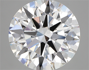 Picture of Lab Created Diamond 5.03 Carats, Round with ideal Cut, E Color, vvs2 Clarity and Certified by IGI