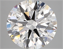 Del inventario de diamantes de laboratorio, 5.03 quilates, Redondo , Color E, claridad vvs2 y certificado IGI