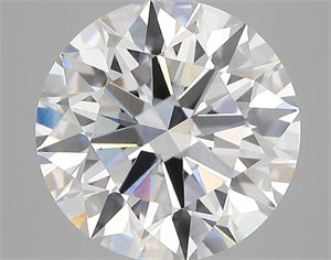Picture of Lab Created Diamond 5.02 Carats, Round with ideal Cut, D Color, vs1 Clarity and Certified by IGI