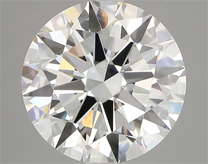 Picture of Lab Created Diamond 5.02 Carats, Round with excellent Cut, G Color, vvs2 Clarity and Certified by IGI