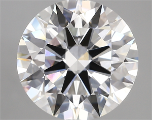 Picture of Lab Created Diamond 5.02 Carats, Round with ideal Cut, D Color, vvs2 Clarity and Certified by IGI