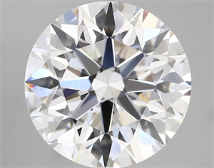 Picture of Lab Created Diamond 5.01 Carats, Round with ideal Cut, D Color, vvs2 Clarity and Certified by IGI