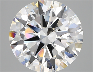Picture of Lab Created Diamond 5.01 Carats, Round with excellent Cut, D Color, vs1 Clarity and Certified by IGI